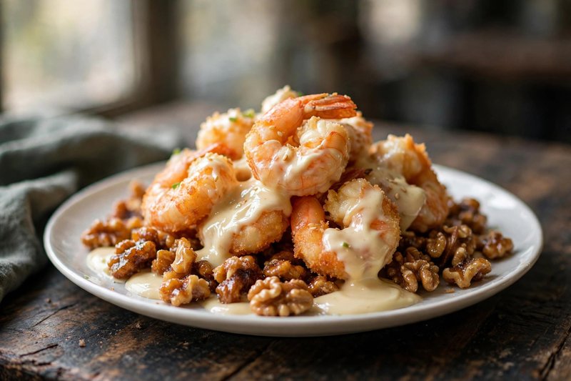 Photo of Honey Walnut Shrimp, a dinner recipe from FluentFuel