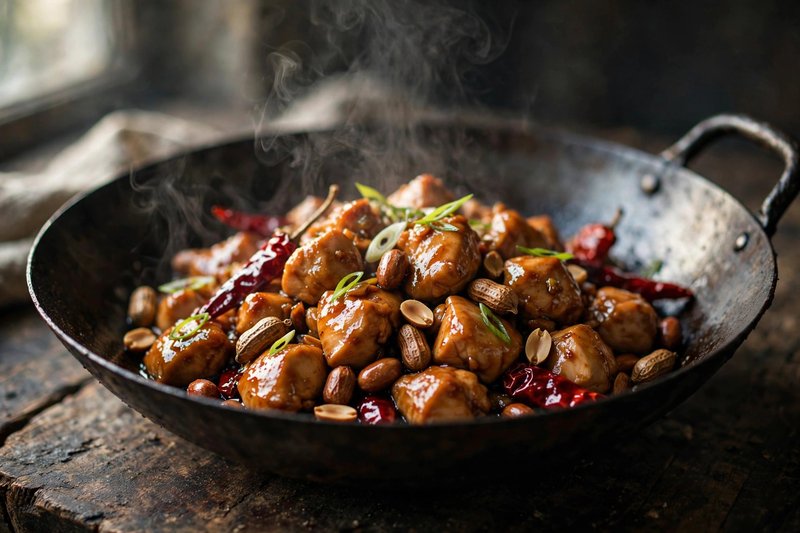 Photo of Kung Pao Chicken, a dinner recipe from FluentFuel