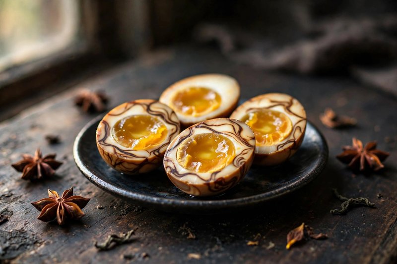 Photo of Soy-Marinated Eggs, a snack recipe from FluentFuel