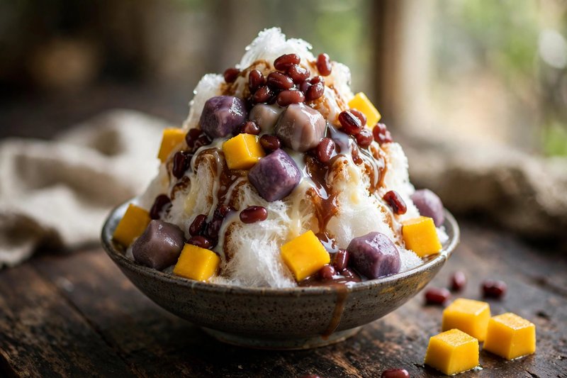 Photo of Taiwanese Shaved Ice, a snack recipe from FluentFuel