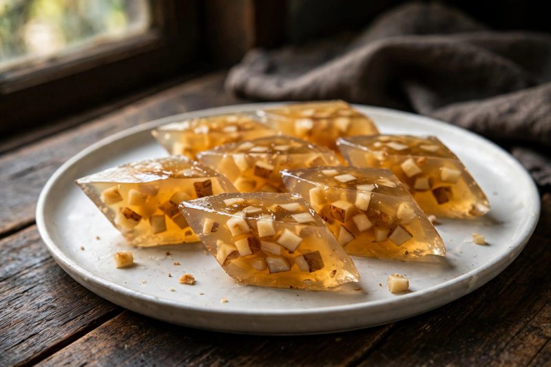 Photo of Water Chestnut Cake, a snack recipe from FluentFuel