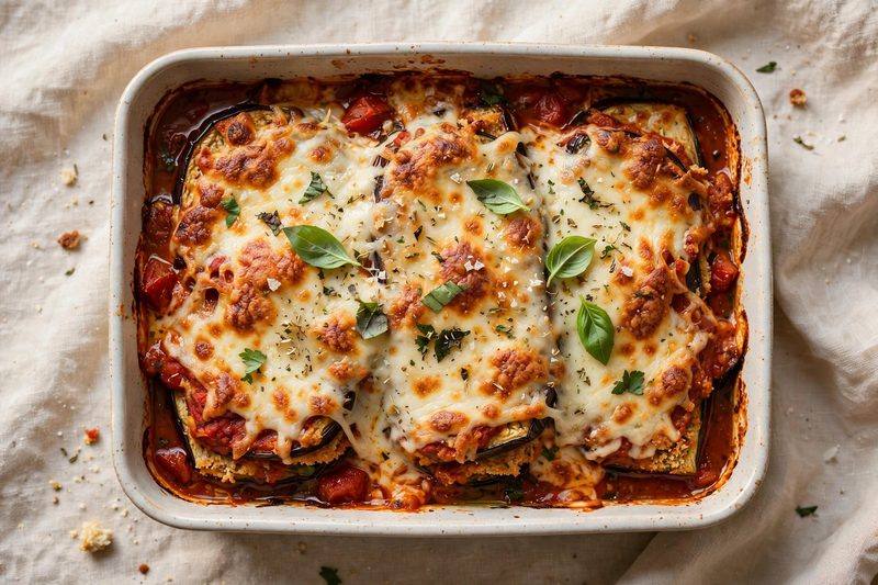 Photo of Eggplant Parmesan Bake, a dinner recipe from FluentFuel