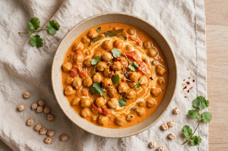 Photo of Butter Chickpea Masala, a dinner recipe from FluentFuel