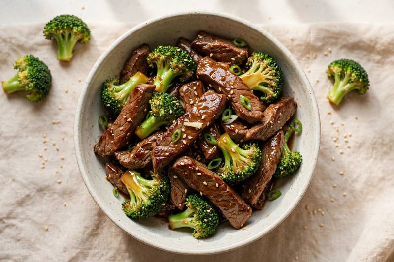 Photo of Beef & Broccoli Stir, a dinner recipe from FluentFuel