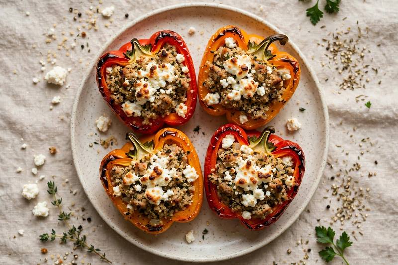 Photo of Stuffed Peppers, a dinner recipe from FluentFuel