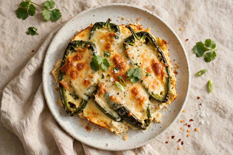 Photo of Chiles Rellenos Casserole, a dinner recipe from FluentFuel