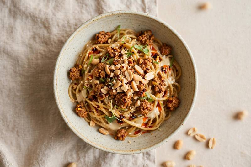 Photo of Dan Dan Noodles, a dinner recipe from FluentFuel