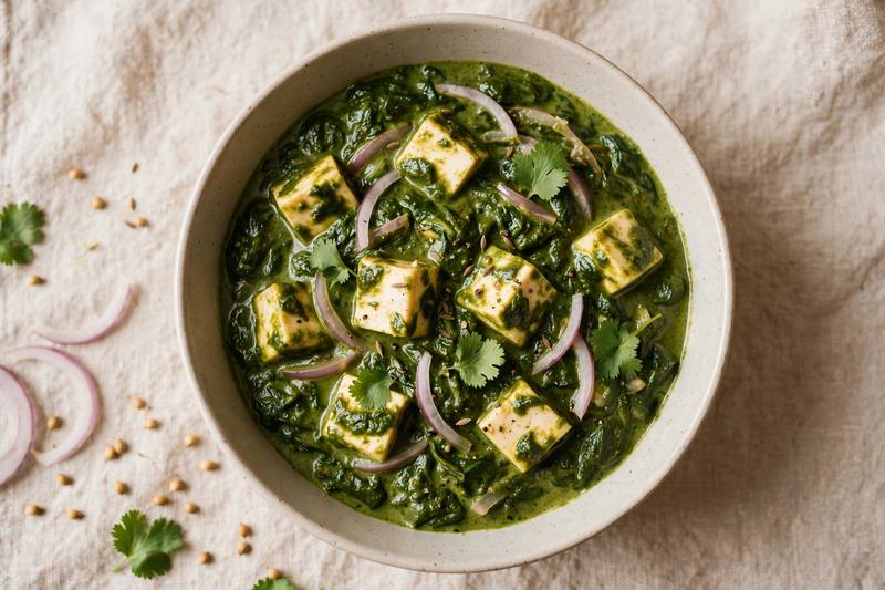 Photo of Palak Paneer, a dinner recipe from FluentFuel
