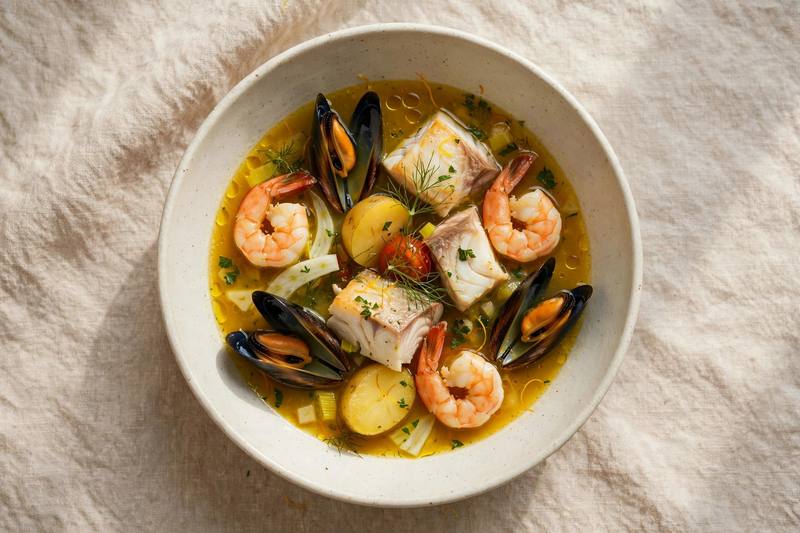Photo of Bouillabaisse, a dinner recipe from FluentFuel