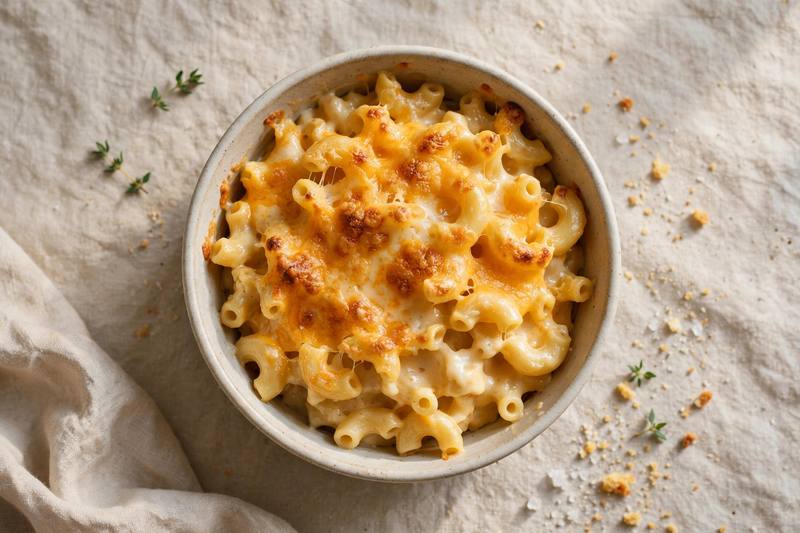 Photo of Baked Mac & Cheese, a dinner recipe from FluentFuel