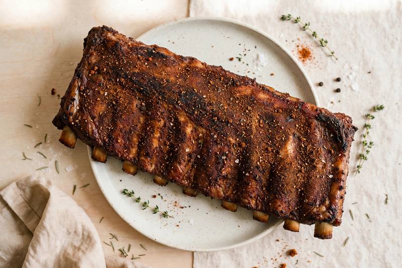 Photo of Dry-Rub Baby Back Ribs, a dinner recipe from FluentFuel