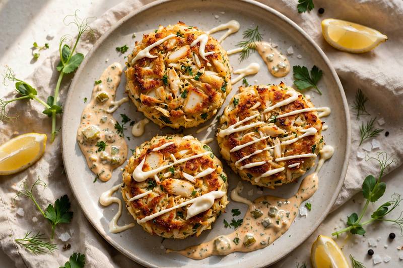 Photo of Crab Cakes, a dinner recipe from FluentFuel