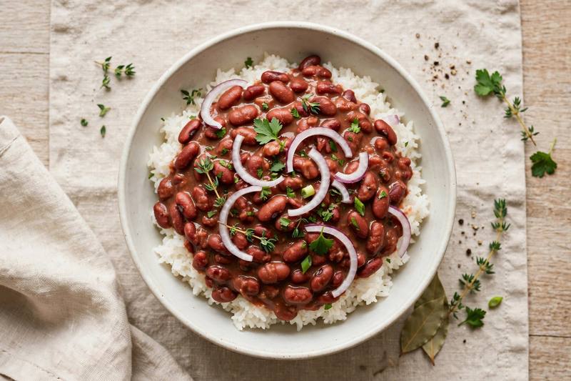 Photo of Red Beans & Rice, a dinner recipe from FluentFuel
