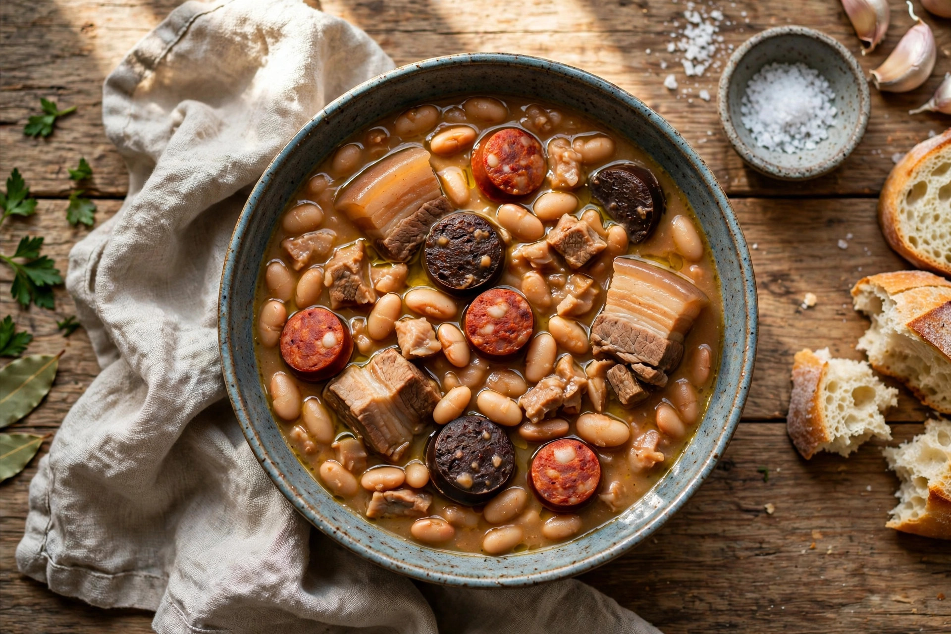 Photo of Fabada Asturiana, a dinner recipe from FluentFuel