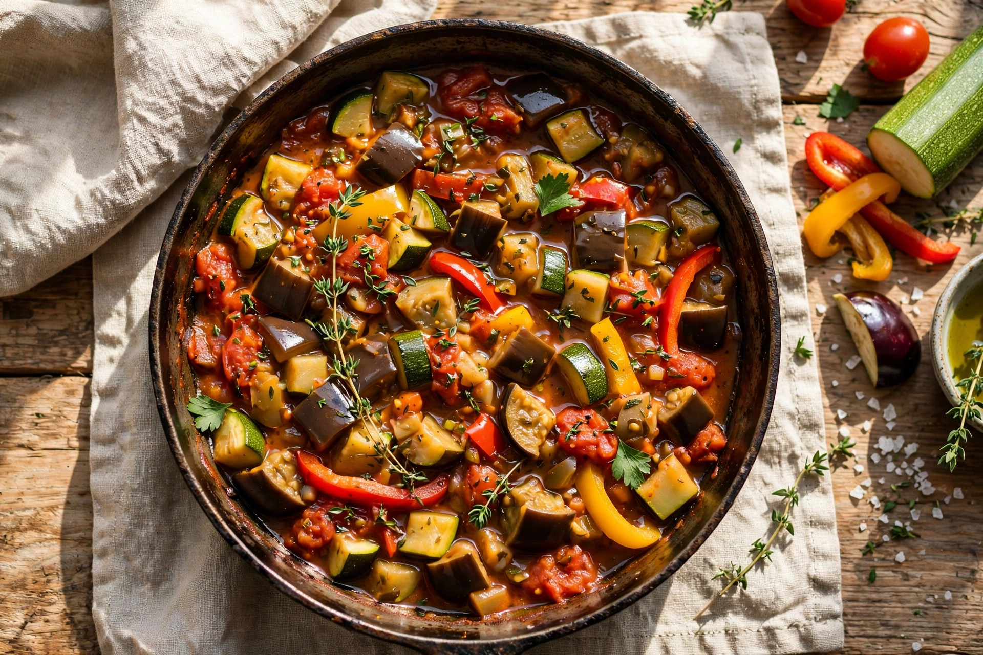 Photo of Pisto Manchego, a lunch recipe from FluentFuel