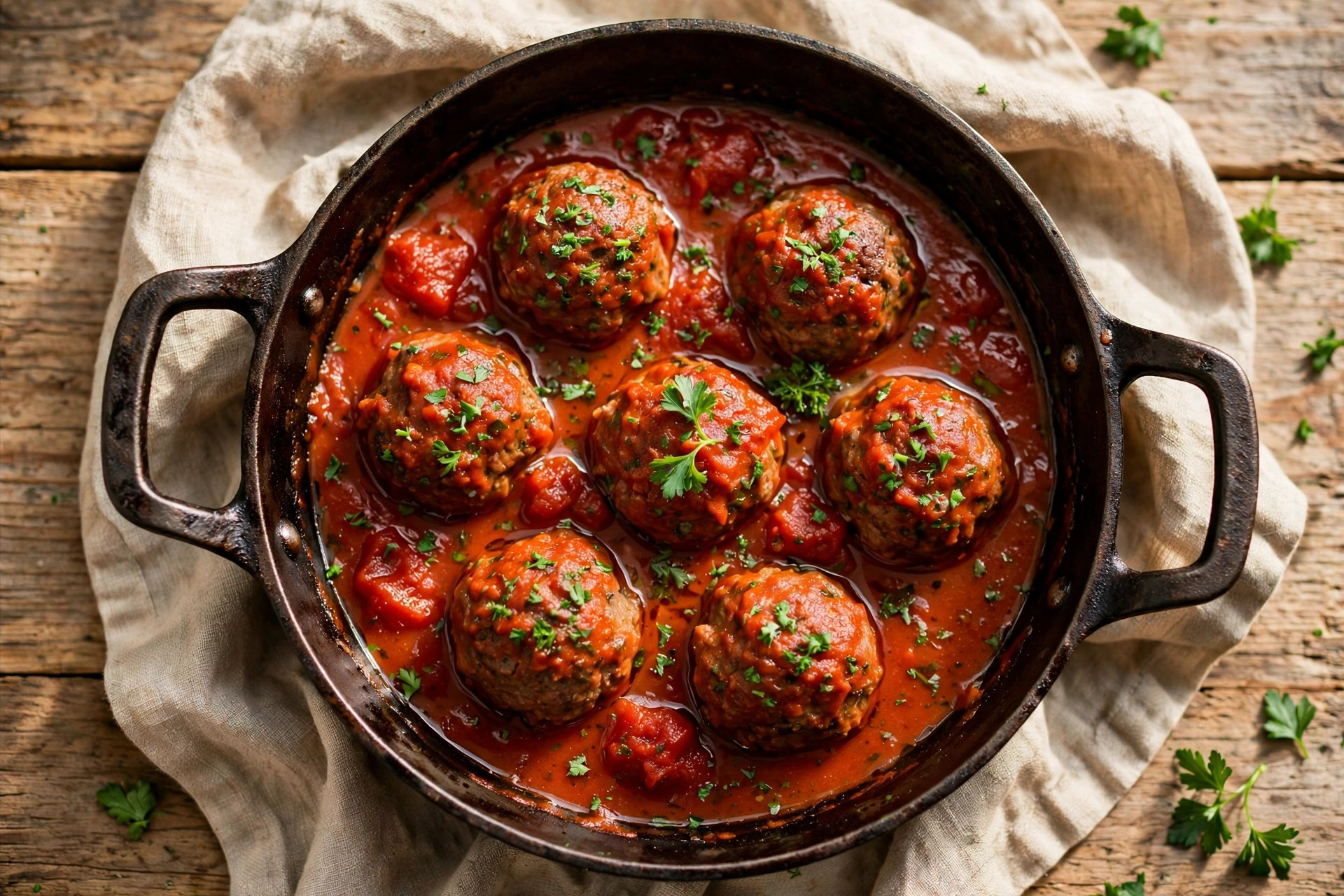 Photo of Albóndigas en Salsa, a dinner recipe from FluentFuel