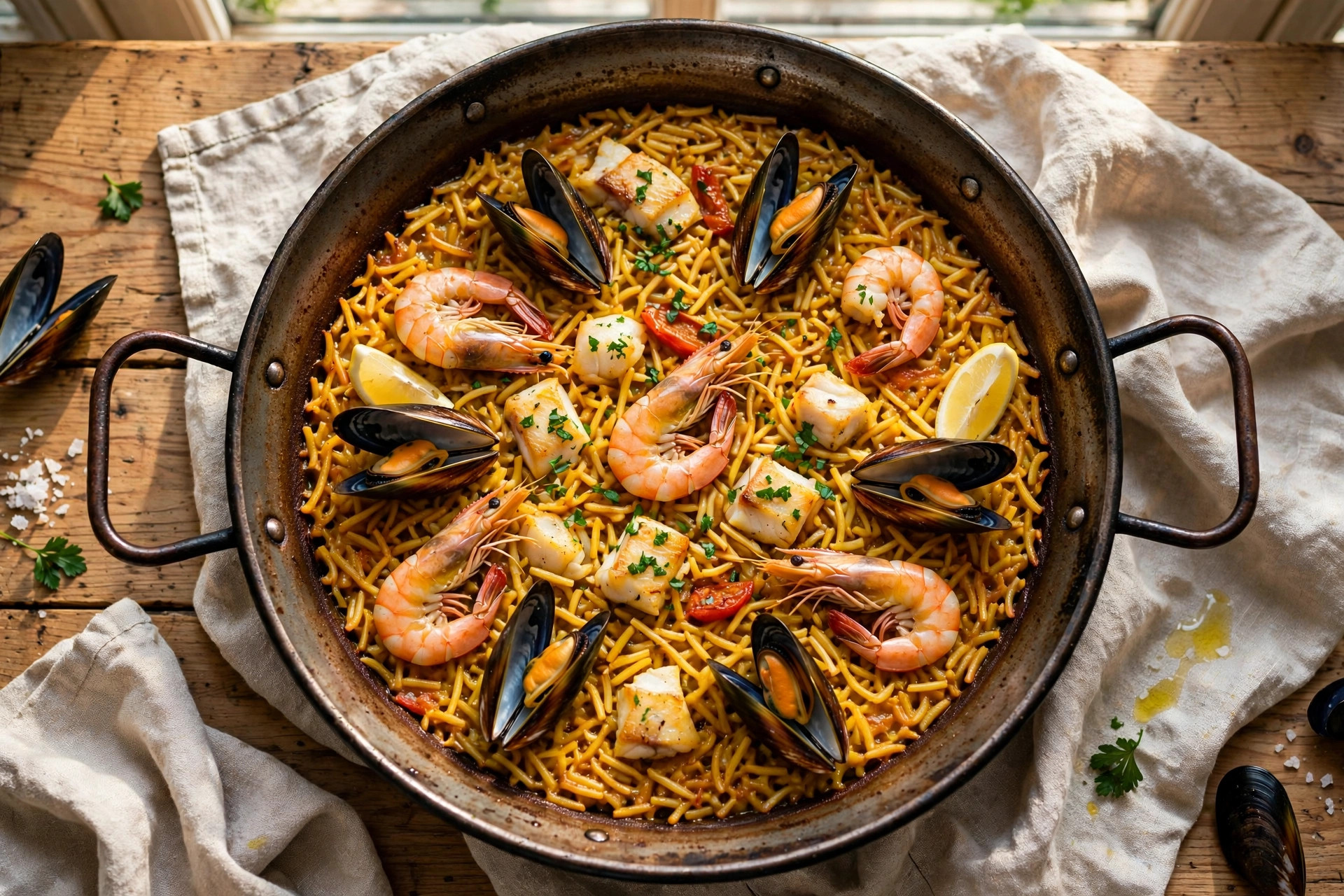 Photo of Fideuà, a dinner recipe from FluentFuel
