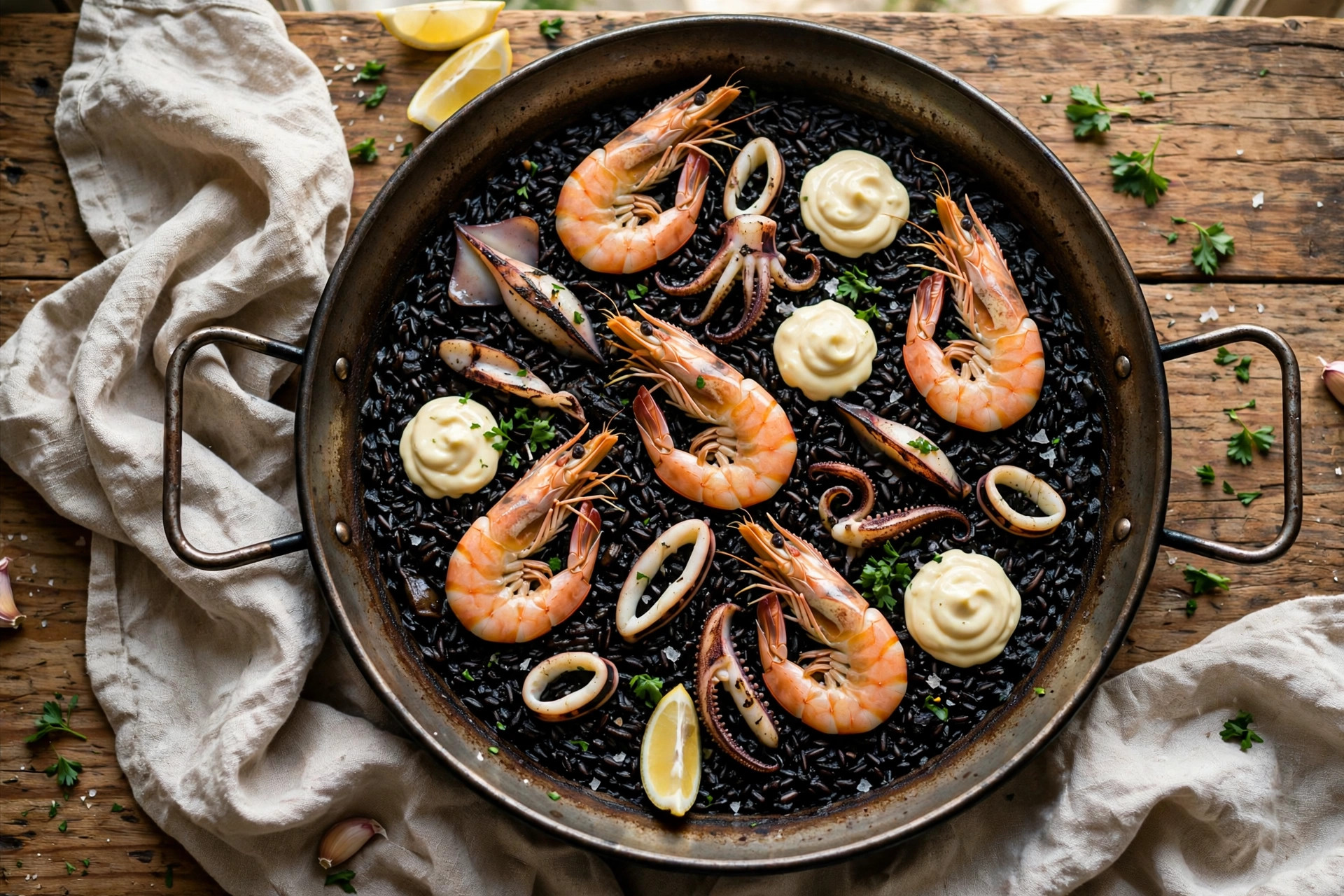 Photo of Arroz Negro, a dinner recipe from FluentFuel