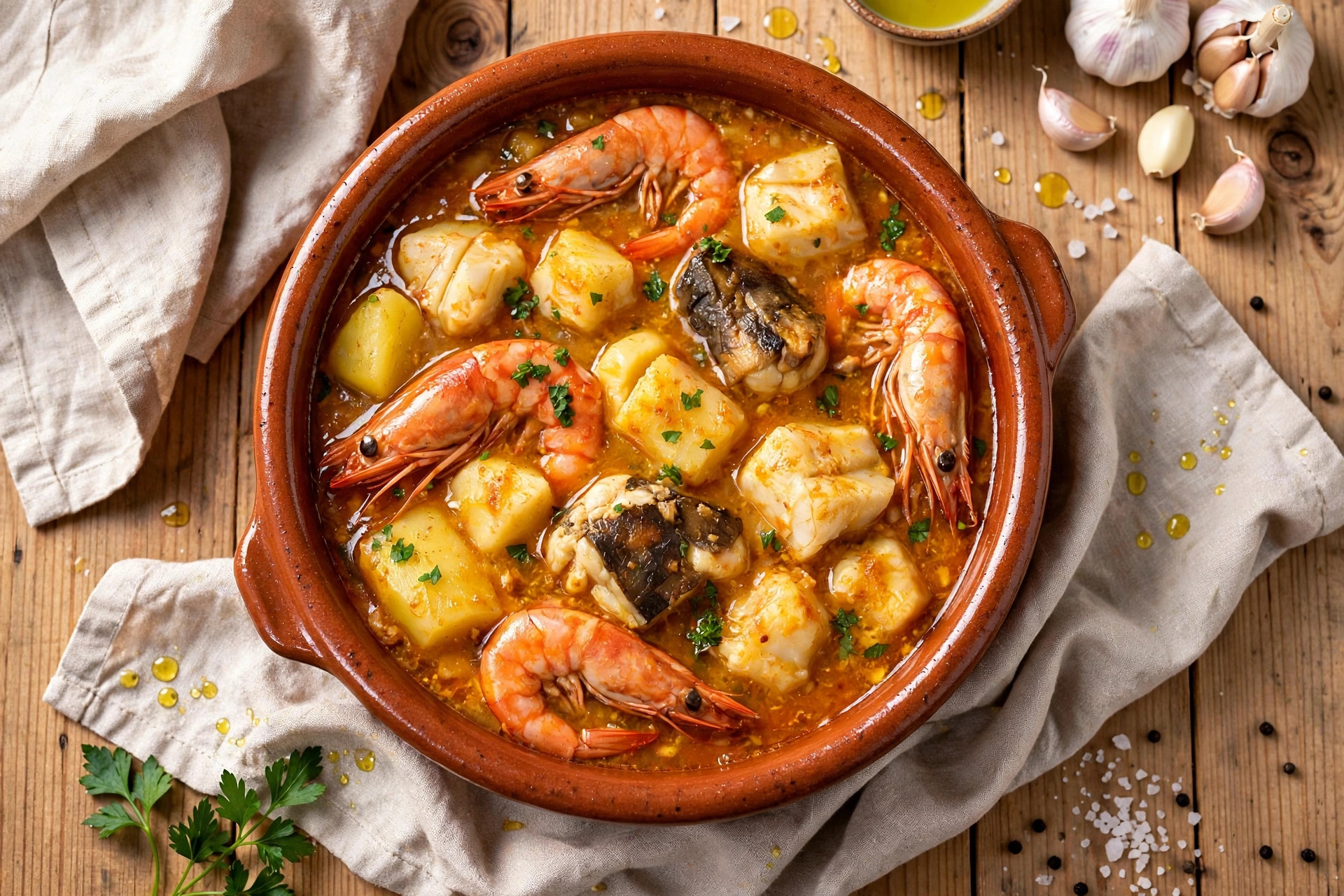 Photo of Suquet de Peix, a dinner recipe from FluentFuel