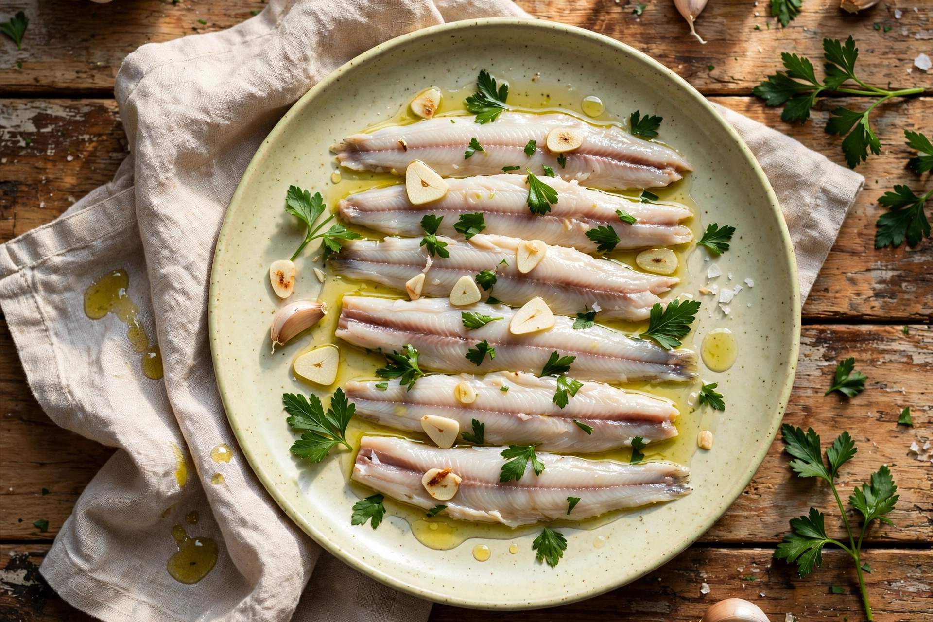 Photo of Boquerones en Vinagre, a snack recipe from FluentFuel