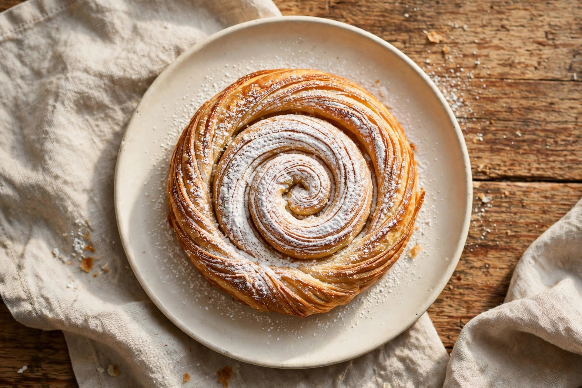 Photo of Ensaimada, a breakfast recipe from FluentFuel