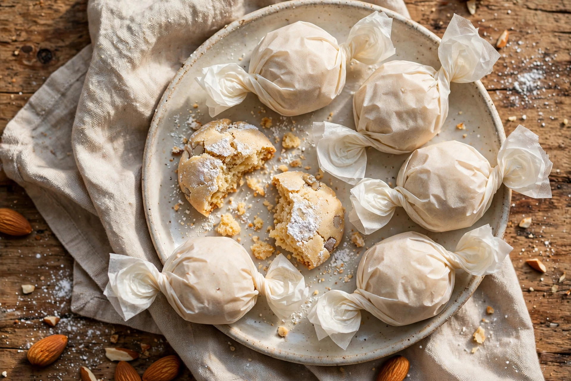 Photo of Polvorones, a snack recipe from FluentFuel