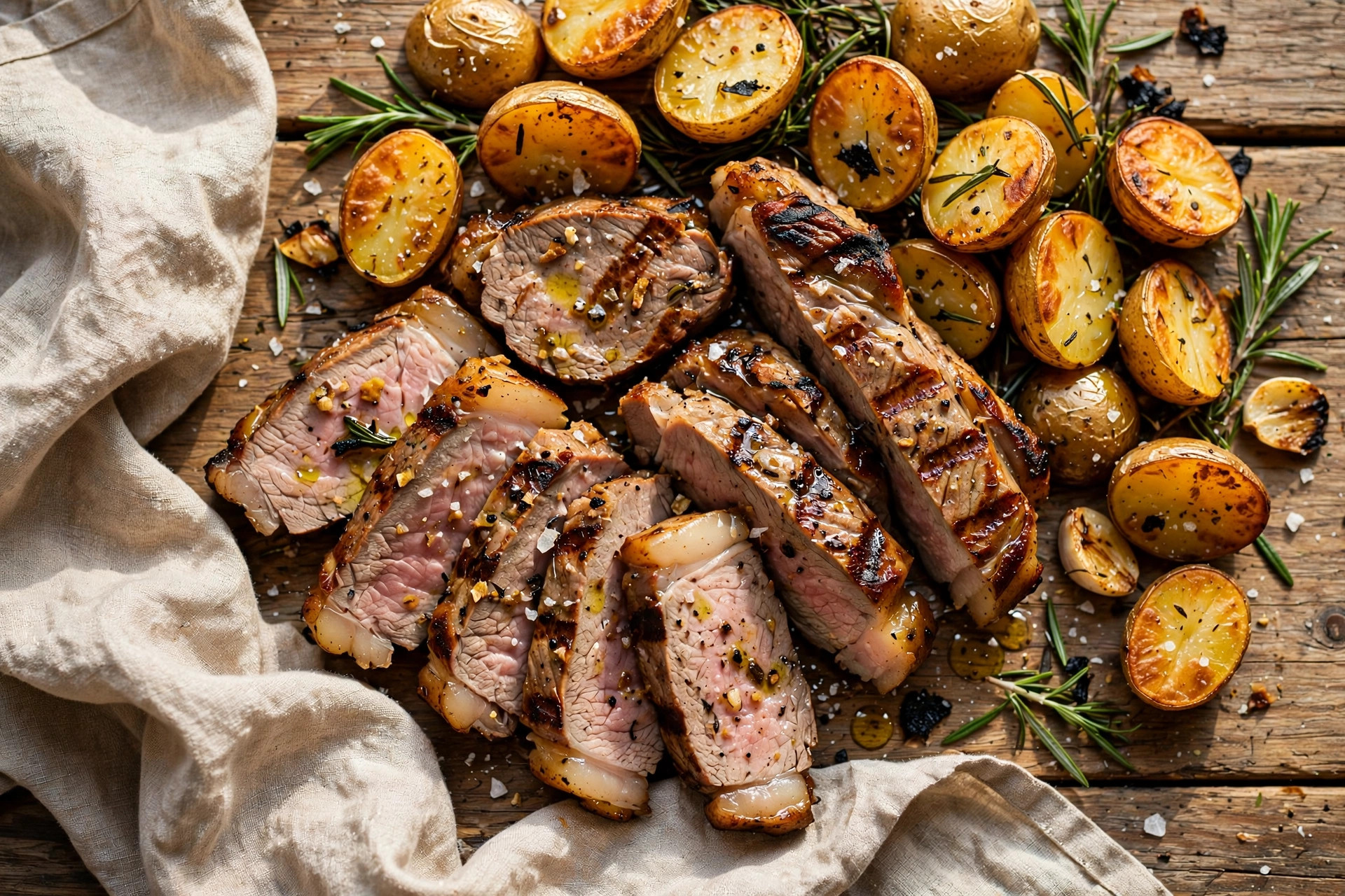 Photo of Secreto Ibérico con Patatas, a dinner recipe from FluentFuel