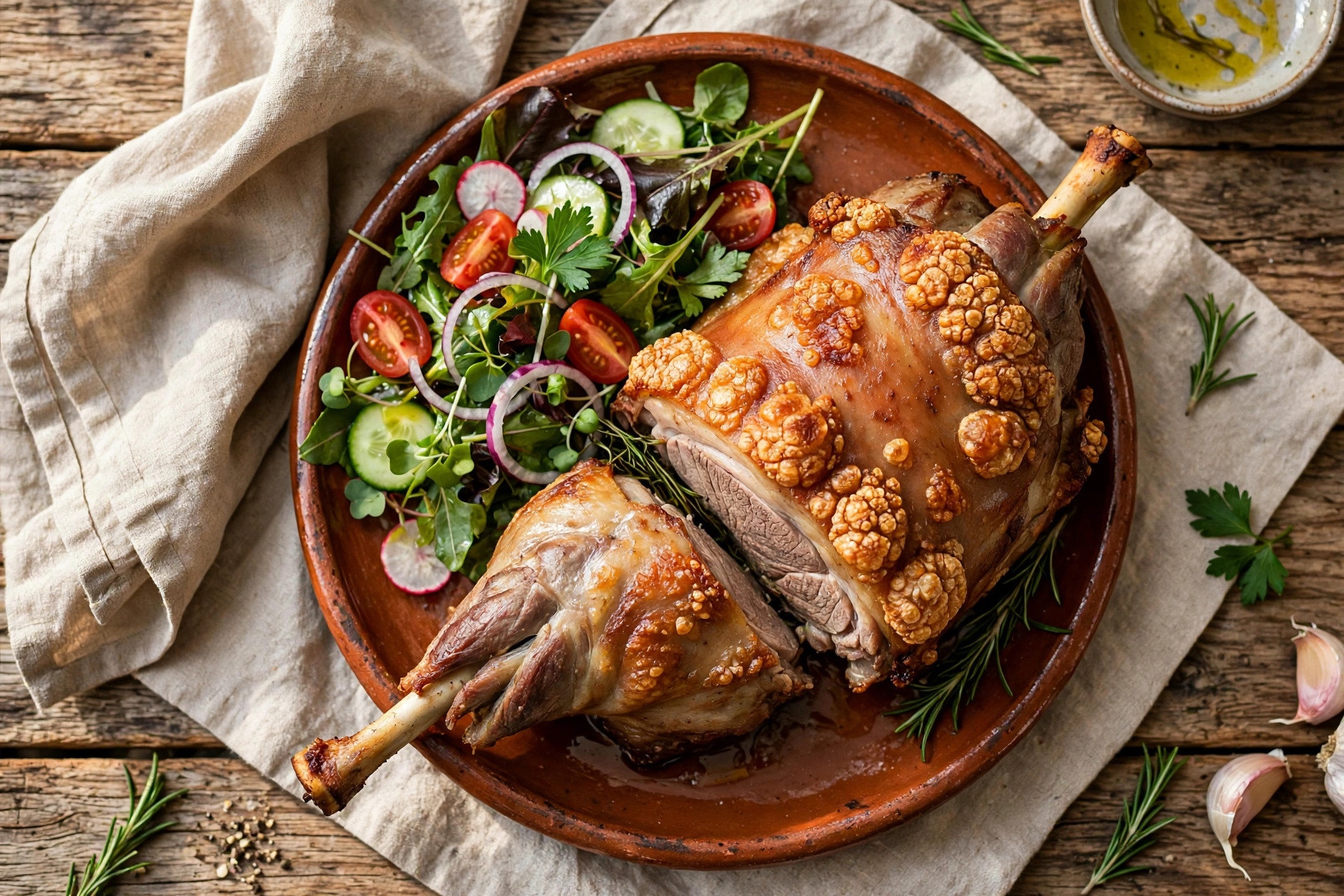 Photo of Lechazo Asado, a dinner recipe from FluentFuel