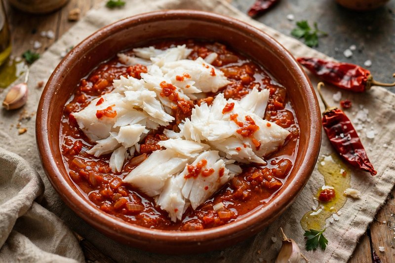 Photo of Bacalao a la Vizcaína, a dinner recipe from FluentFuel