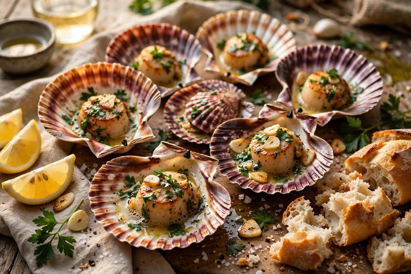Photo of Zamburiñas a la Plancha, a snack recipe from FluentFuel