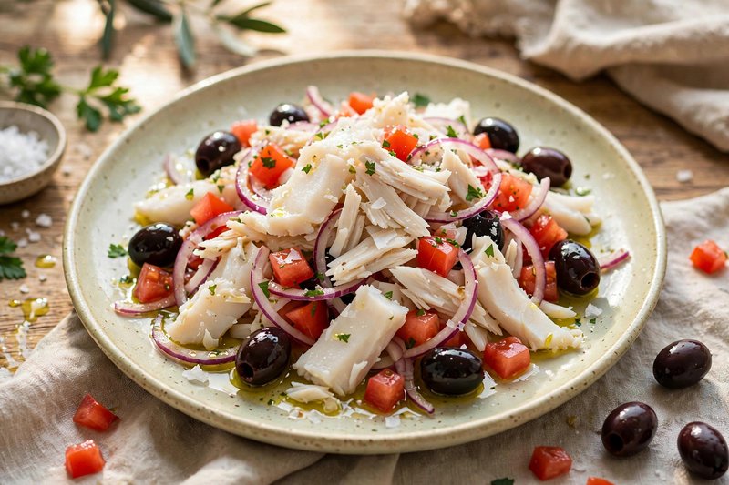 Photo of Esqueixada, a lunch recipe from FluentFuel