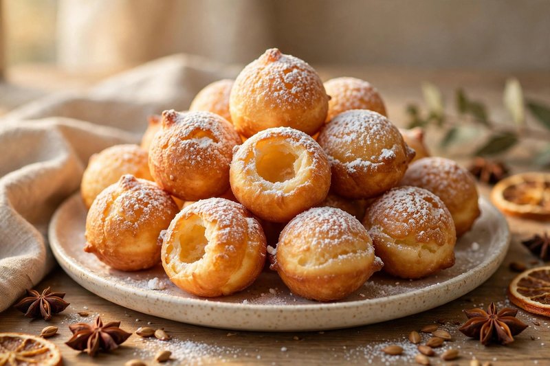 Photo of Buñuelos de Viento, a snack recipe from FluentFuel