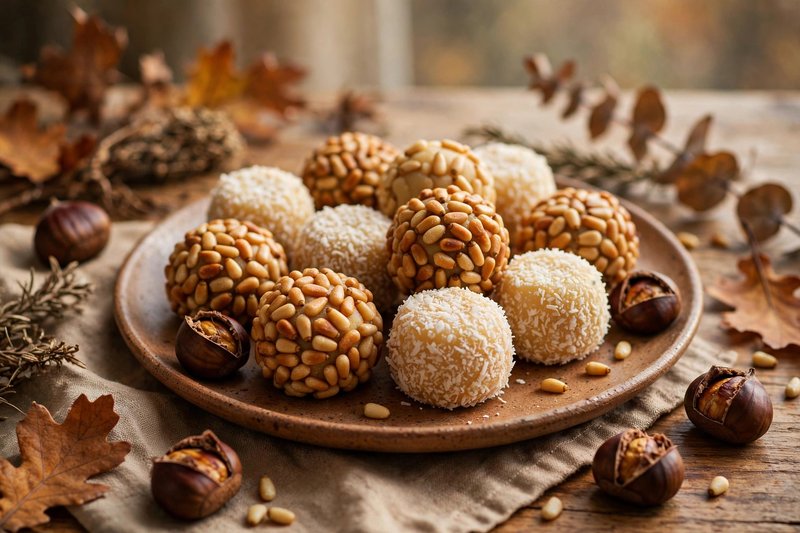 Photo of Panellets, a snack recipe from FluentFuel