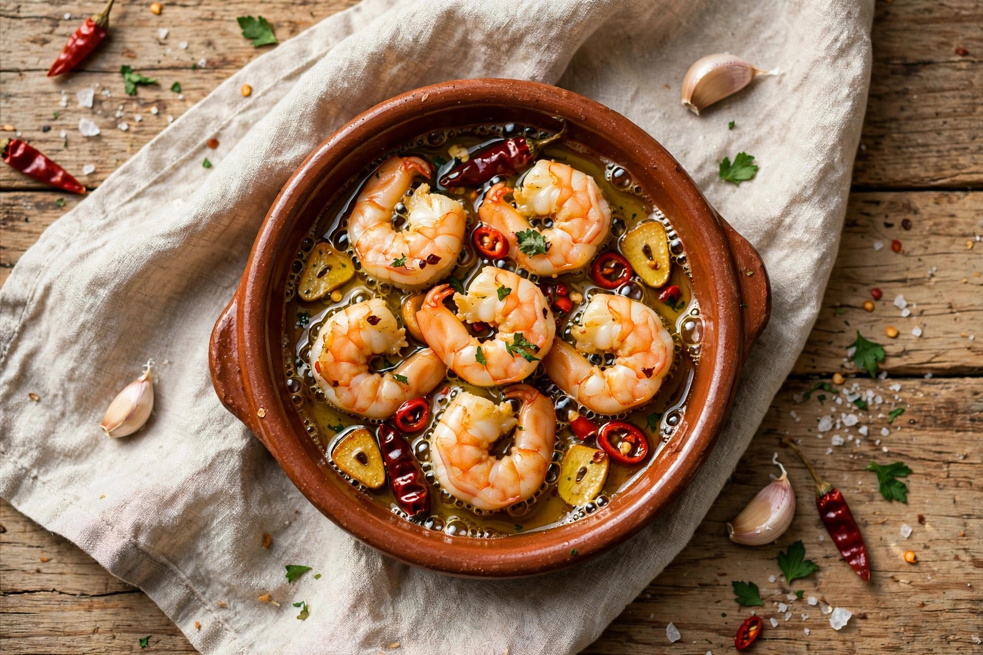Photo of Gambas al Ajillo, a dinner recipe from FluentFuel