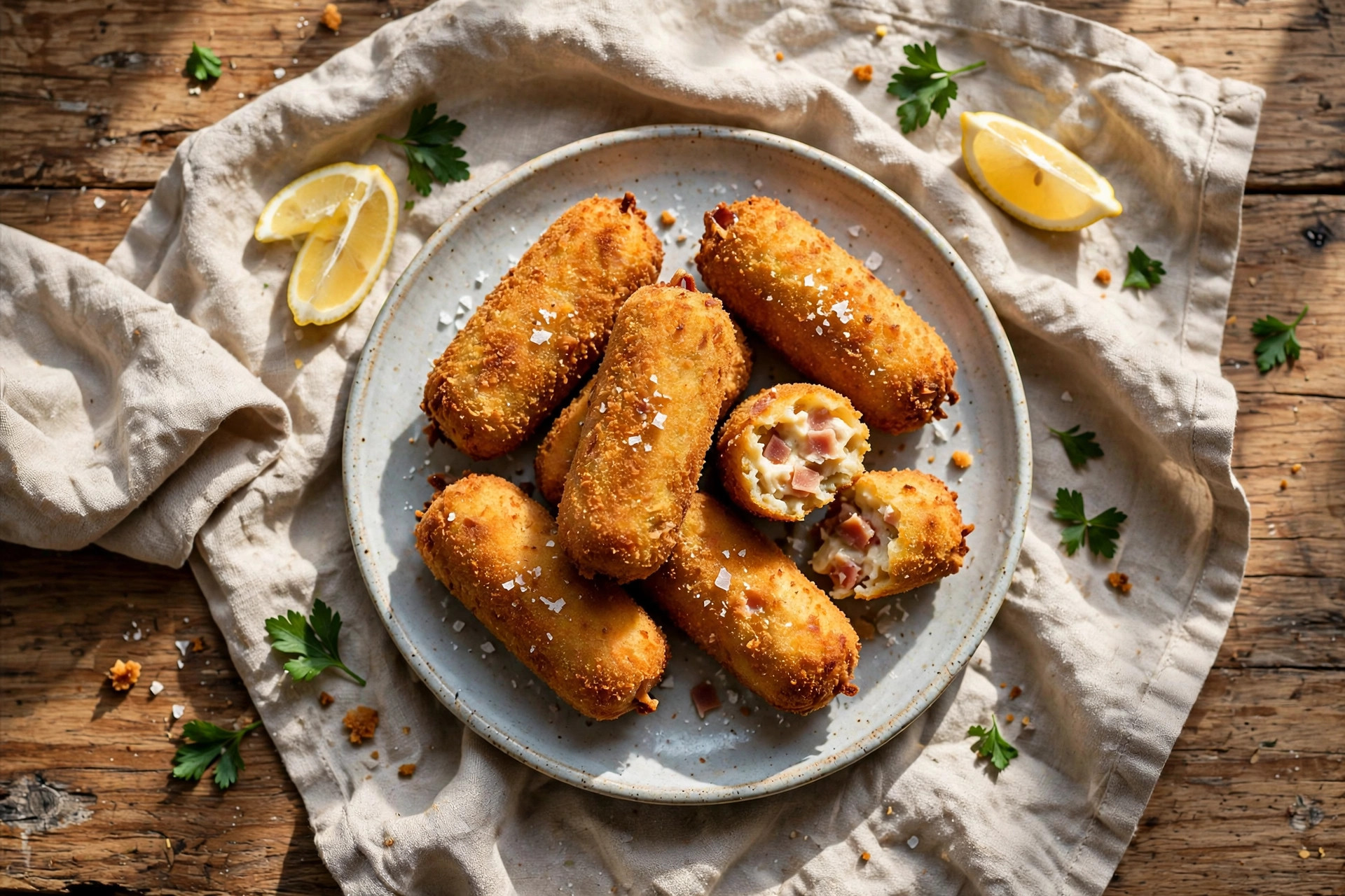 Photo of Croquetas de Jamón, a snack recipe from FluentFuel