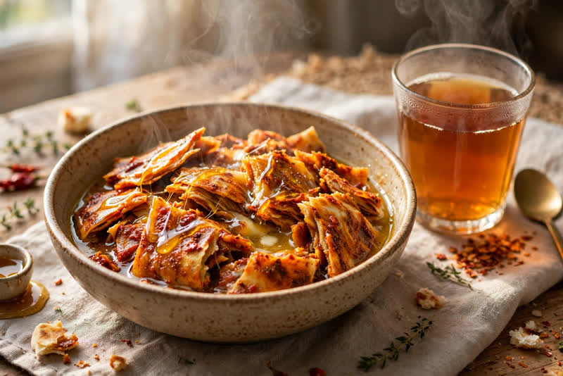 Photo of Chechebsa, a breakfast recipe from FluentFuel