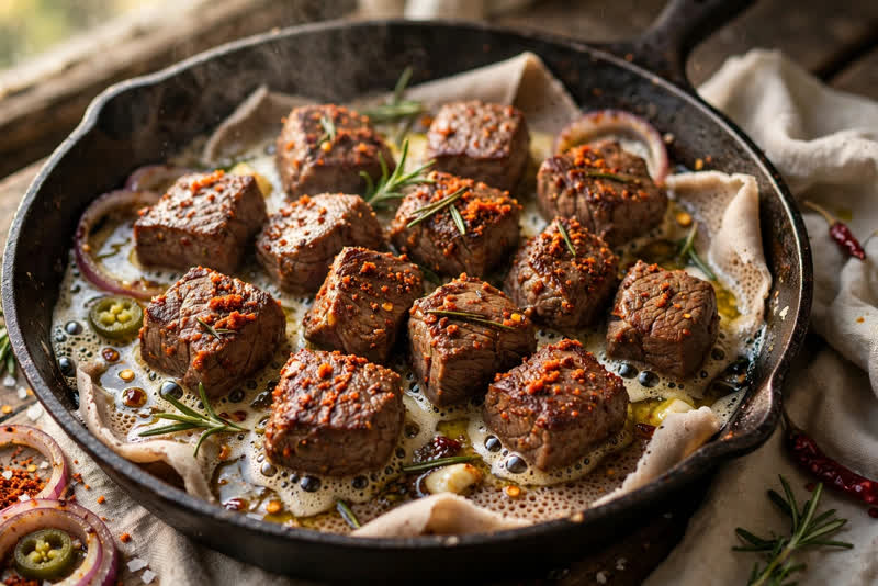 Photo of Derek Tibs, a lunch recipe from FluentFuel