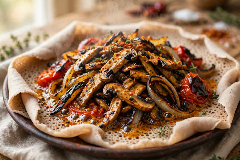 Photo of Inguday Tibs, a dinner recipe from FluentFuel