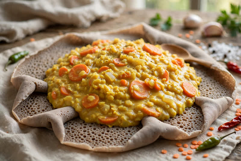 Photo of Misir Alicha, a dinner recipe from FluentFuel
