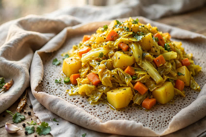 Photo of Atakilt Wat, a dinner recipe from FluentFuel