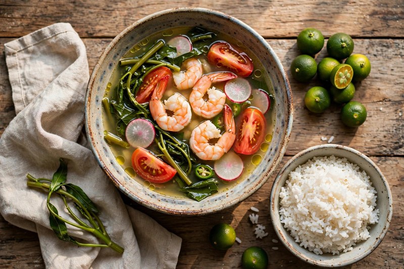 Photo of Shrimp Tamarind Sinigang, a dinner recipe from FluentFuel