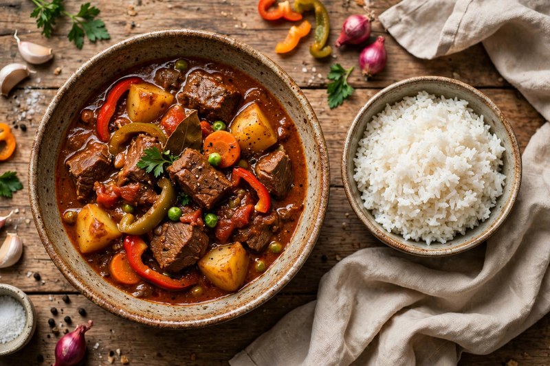 Photo of Hearty Beef Caldereta, a dinner recipe from FluentFuel