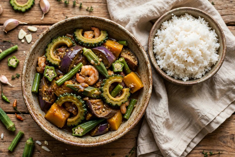 Photo of Garden Pinakbet, a dinner recipe from FluentFuel