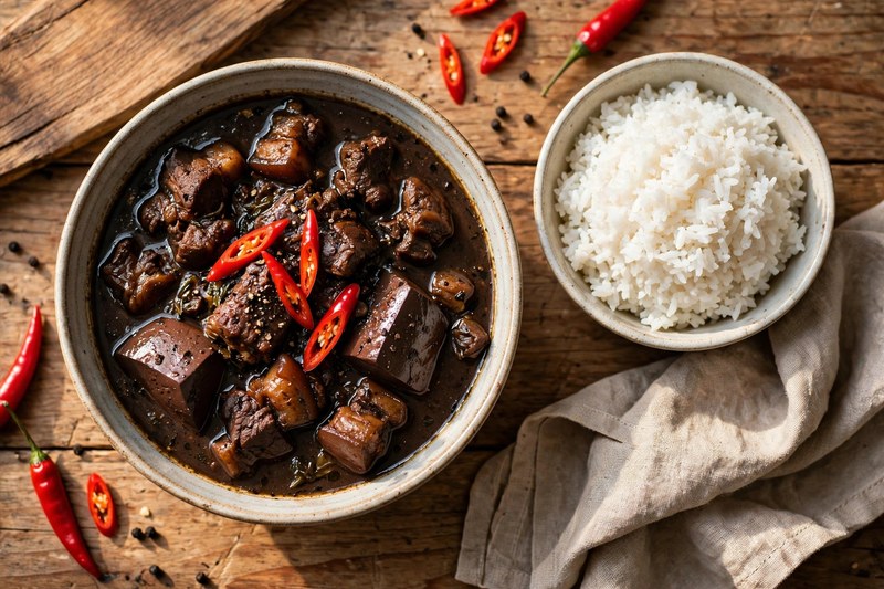 Photo of Rich Pork Dinuguan, a dinner recipe from FluentFuel