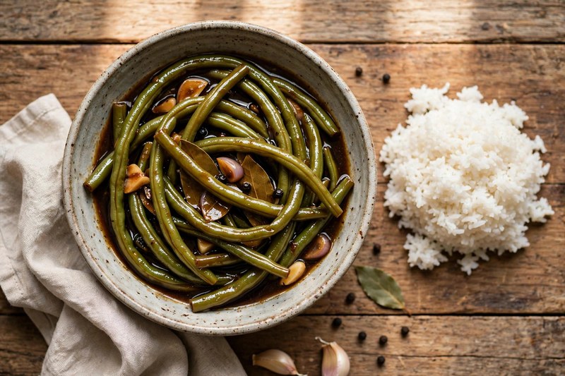 Photo of Adobong Sitaw, a dinner recipe from FluentFuel
