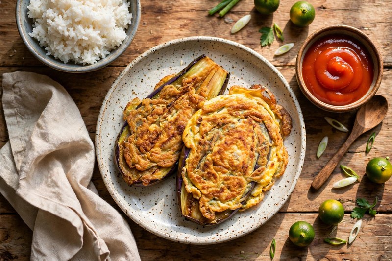 Photo of Tortang Talong Omelet, a dinner recipe from FluentFuel