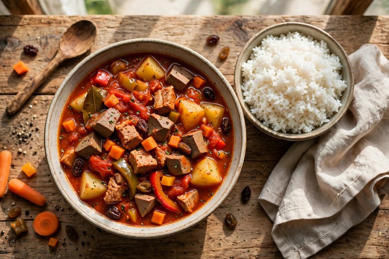 Photo of Pork Menudo, a dinner recipe from FluentFuel