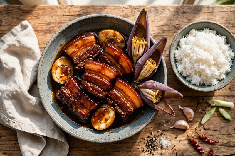 Photo of Visayan Pork Humba, a dinner recipe from FluentFuel
