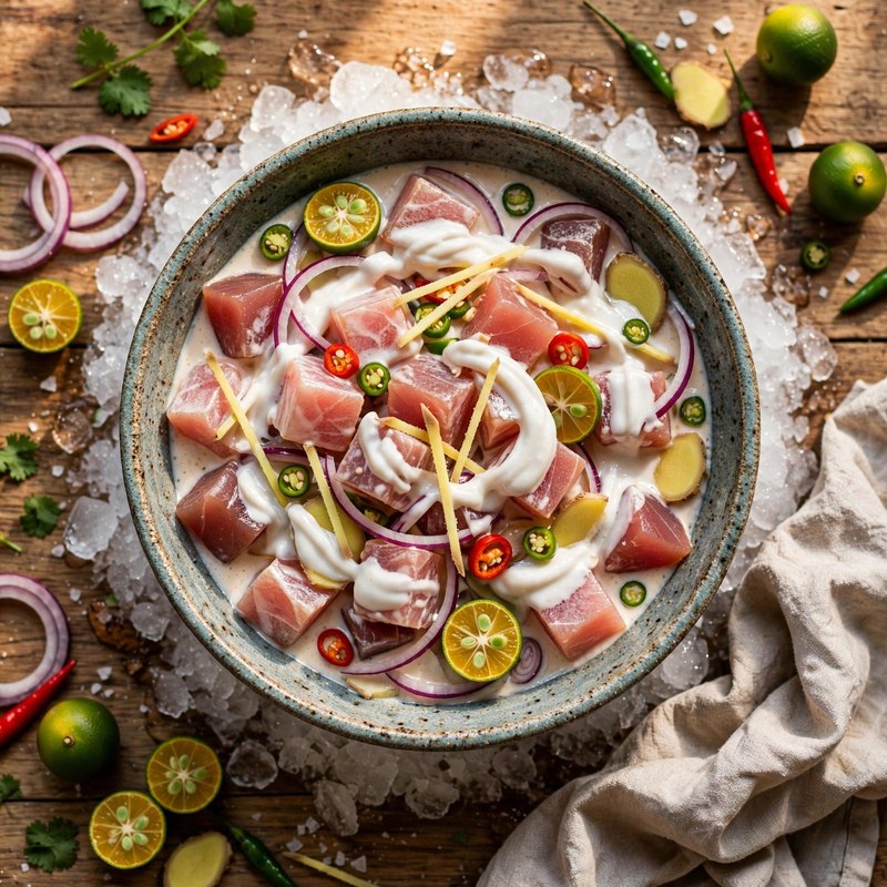 Photo of Citrus-Cured Kinilaw, a dinner recipe from FluentFuel
