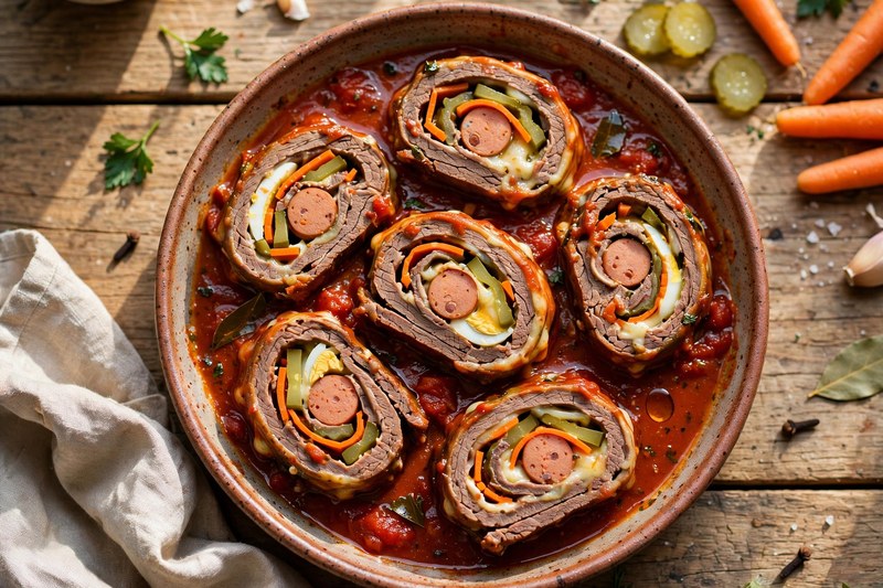 Photo of Fiesta Beef Morcon, a dinner recipe from FluentFuel